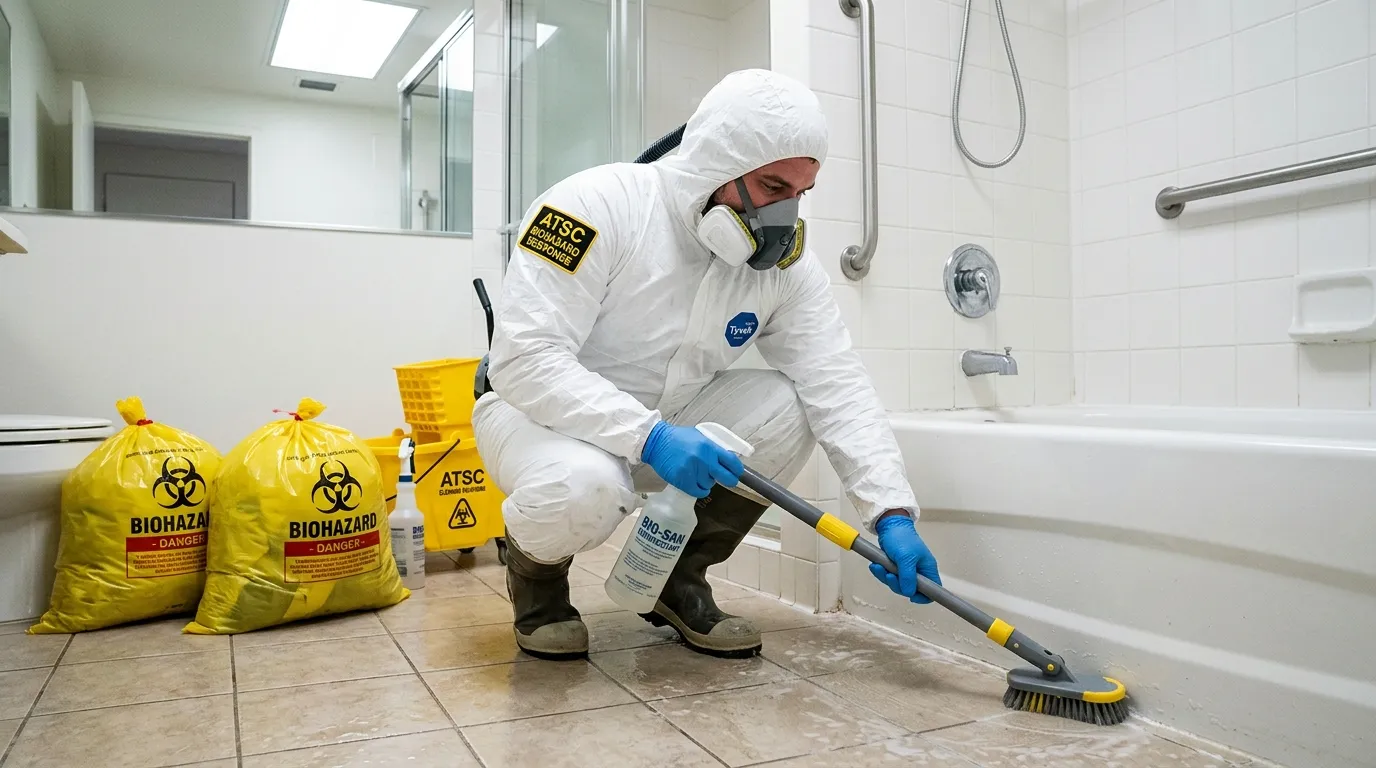 Decontamination equipment deployed for Blood Cleanup in North Bellport